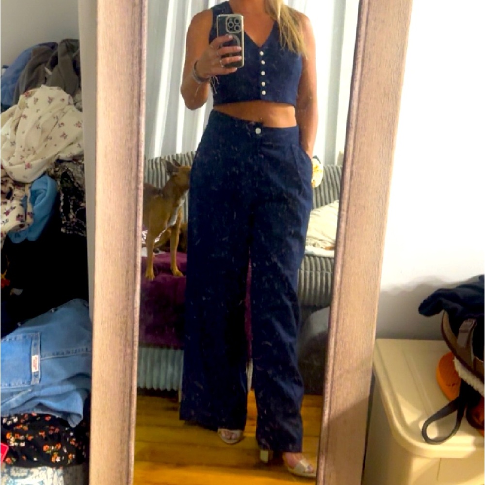 NWT CHRISTIAN SIRIANO Pants Set SZ 10